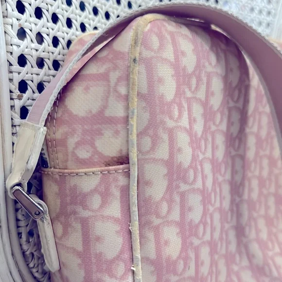 DIOR Diorissimo Trotter VINTAGE Varsity Crossbody🩷 - Picture 9 of 10